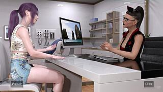 let's play as futanari doctor in sex adventures