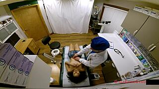 this exam's just a formality, right? yasmine woods says while spreading ass in skirt