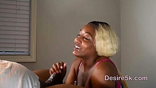 Ebony MILF Rides Monster Cock in Reverse Cowgirl!