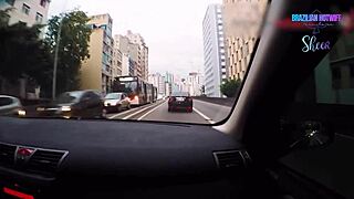 Put Horn On Cuckold With Hired Security In Sheer. Ass Humiliation For Old Man.