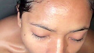 Amateur Couple Eats Dessert Before Dinner