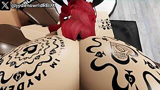 Three Redheads Share Devoted Moments in Roblox Adventure