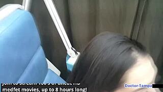 Dr. Tampa examines Stefania Mafra's big tits in yearly physical! So hot!