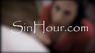 blonde girl loving that hardcore double penetration in her ass