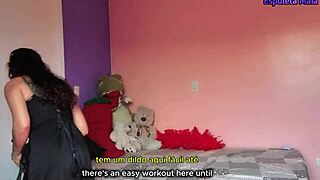 morena cavalona in brazilian lingerie bdsm pov with espuleta maia