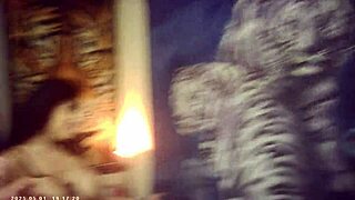 Tattooed Brunette Babe Receives Cum Load in POV Missionary