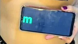 latina whore rides monster cock in dark assfucking pov