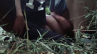 outdoor masturbation leads to girls' flying orgasm