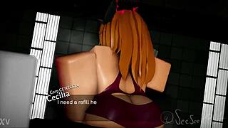 roblox porn with cum