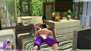 Cardi B Close-Up Pussy Sex Tape in Sims 4