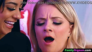 fathers creaming school stepdaughters' pussies in wild orgy fantasy