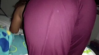 Pregnant Nerd Gets Doggy Style Fucking In Panties