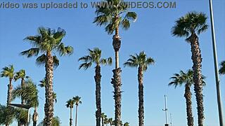 athletic model with big ass rides big black cock