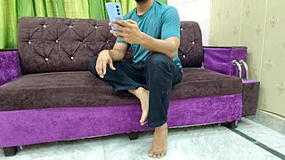 Stepmom Catches Me Filming Her Reluctant Teasing Encounter