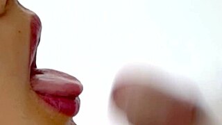 Japanese princess bent over in doggystyle close-up scene