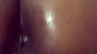 Milf deepthroats black cock with spitting and face fucking