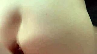 early morning couple sex with cum on petite body