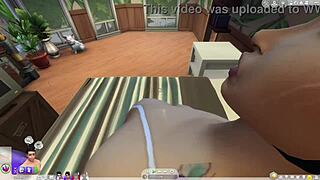 Cardi B Close-Up Pussy Sex Tape in Sims 4