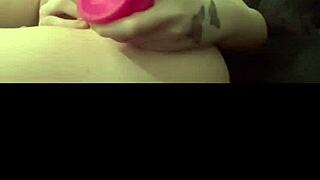 Horny British Slut Girlfriend Masturbates And Blows Friend