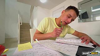 casca akashova fucking her son's college friend in the bath, ending with a huge cum in mouth.