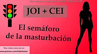 Detailed jerk off instructions in spanish traffic light game for bdsm slave