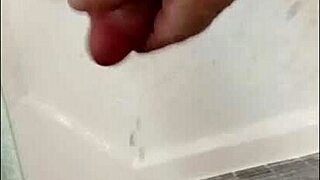 Showering My Dick With Blue-Eyed Blonde Bodybuilder