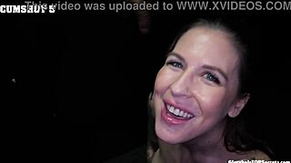 blonde and brunette fuck pov with big cock