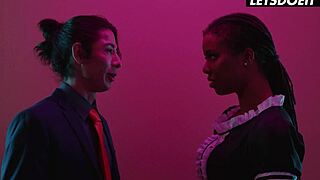 Naughty Maid Kira Noir Receives Perfect Treatment with Deepthroat and Cumshot from Big Dick Homeowner