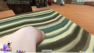 Cardi B Close-Up Pussy Sex Tape in Sims 4