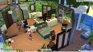 Cardi B Close-Up Pussy Sex Tape in Sims 4