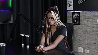 Naomi campos demonstrates empowerment in sheer red