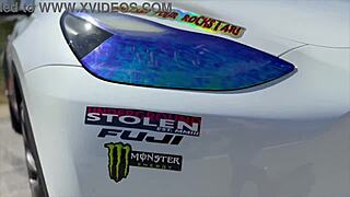 beach fucking with thong ass and big cock pov