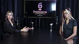 Naomi campos demonstrates empowerment in sheer red