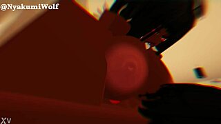 Emptying balls into beautiful ebony futanari