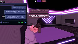 Blonde slut got fucked hard by that big black cock.