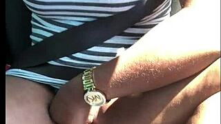 Passionate Hardcore Sex In Car