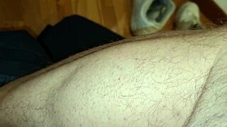 Skinny Lover Teases With Intense Italian Cumshot