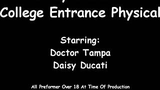 daisy ducati gets examined by doctor tampa for her tampa university entrance physical on girlsgonegyno reup