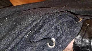 Skinny Lover Teases With Intense Italian Cumshot