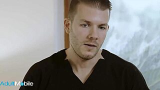 Horny Brunette Seduces Masseur For Pussy Massage