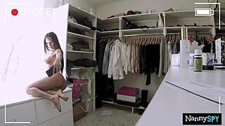 boss gives amia miley a chance to save her job by swallowing his big cock, it's so slutty