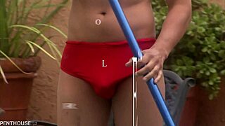 Penthousegold Com - Blonde Bimbo Carolyn Reese Jumps Pool Boys Bones