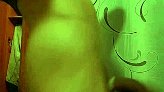 Dancing And Twirling My Big Chocolate Pierced Cock Like A Propeller