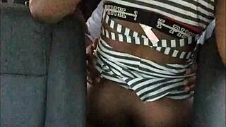 Passionate Hardcore Sex In Car