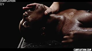 sexy black girl zaawaadi overflows with cum loads!