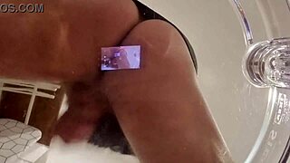 Skinny Lover Teases With Intense Italian Cumshot