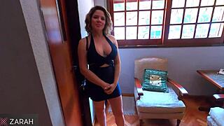 Big Tits Milf Screams Hard When Client Puts Big Cock In Her Ass