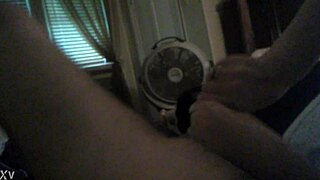 Homemade Titans Step Daddy Wakes Up With Two Hands On His Big Cock By His Aunt