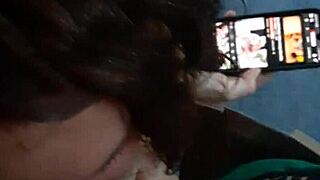 Husband Catches Wife Watching Porn And Wants To Join