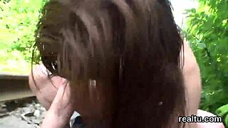 gorgeous czech teen 18+ie is seduced in the shopping centre and penetrated in pov 😘